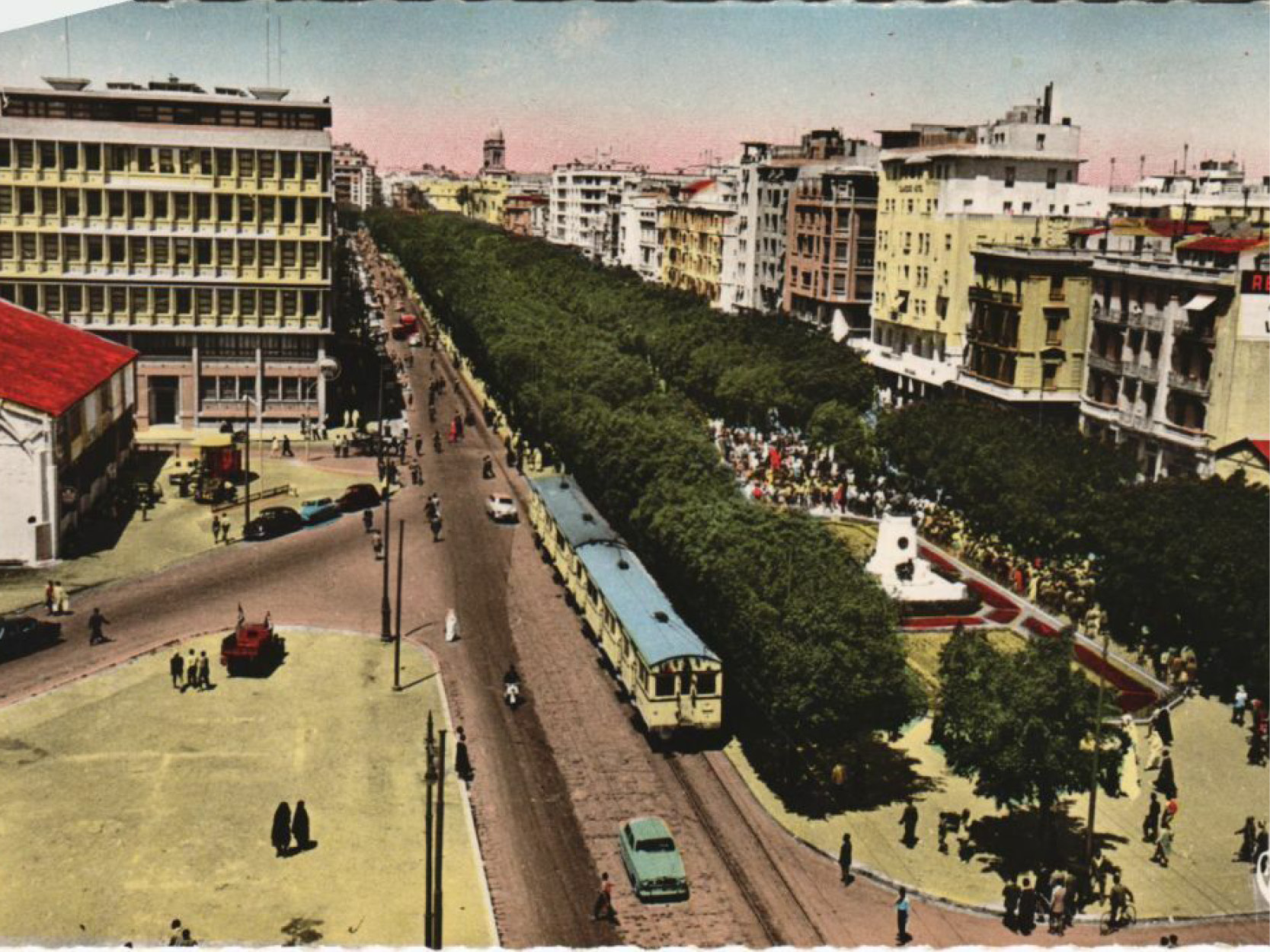 avenue Bourguiba à Tunis